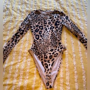 Cheetah bodysuit